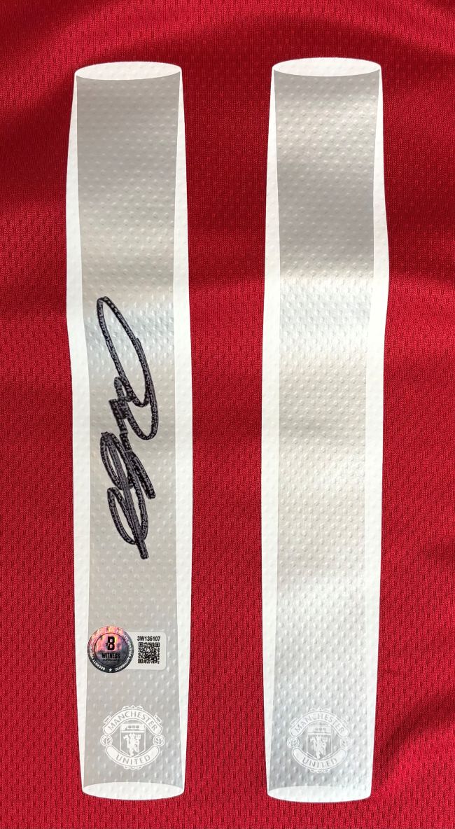 Ryan Giggs Signed Manchester United Nike Soccer Jersey BAS
