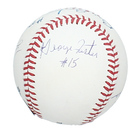 Bill Buckner/Gaylord Perry/Darrell Evans/Rolllie Fingers/George Foster Multi Autographed/Inscribed Official MLB Baseball Beckett Authenticated