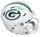 Jordan Love Autographed Green Bay Packers White 2024 Alternate Speedflex Authentic Helmet Beckett