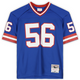 Lawrence Taylor Autographed New York Giants Blue Mitchell & Ness Replica Jersey Fanatics