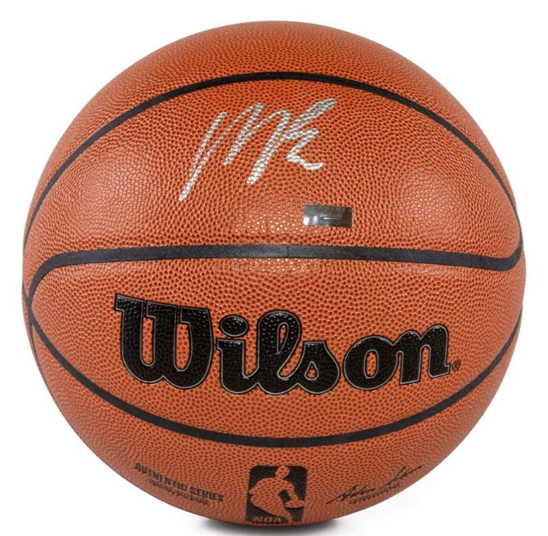 Matas Buzelis Autographed Wilson Replica Basketball Panini