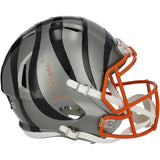 JA'MARR CHASE Autographed Cincinatti Bengals Flash Speed Full Size Helmet FANATICS