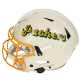 Brett Favre Autographed Green Bay Packers RETRO Speedflex Authentic Helmet Radtke