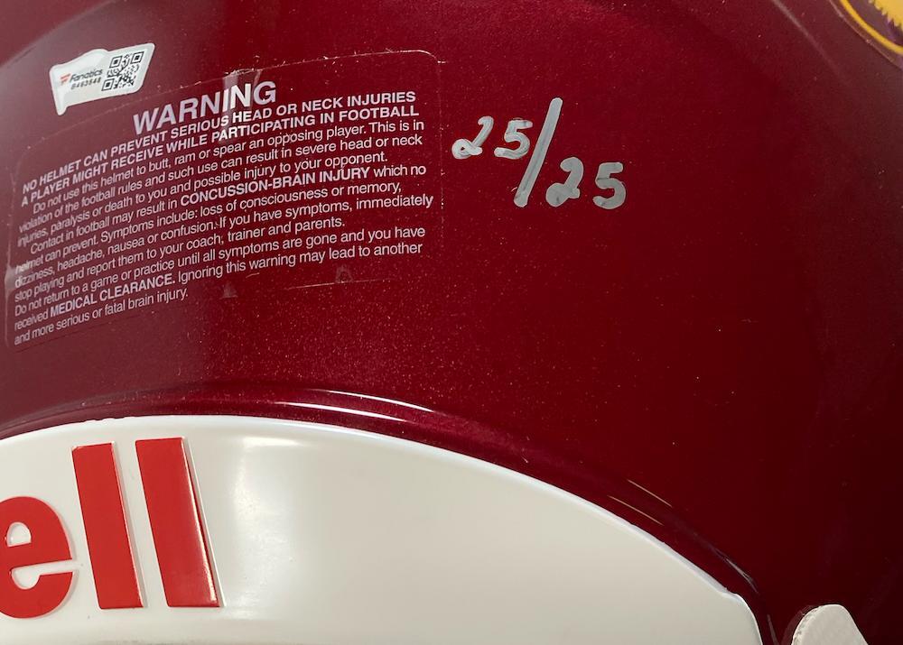 CALEB WILLIAMS Autographed/Multi-Inscribed "Fight On! Superman" USC Trojans Speed Authentic Helmet FANATICS LE 25/25