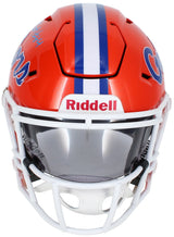 Kyle Pitts Autographed Florida Gators Speedflex Midi Helmet Beckett Witnessed
