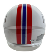 Tom Brady Autographed/Inscribed "LET'S GO" New England Patriots Throwback Speed Authentic Helmet Fanatics LE 12