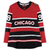 Connor Bedard Autographed Chicago Blackhawks Reverse Retro Adidas Authentic Jersey Fanatics
