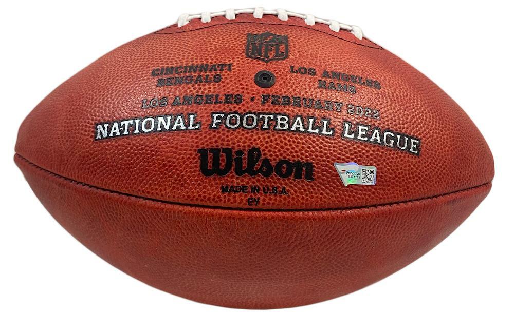 Cooper Kupp Autographed/Inscribed "SB LVI Champs" Los Angeles Rams SB LVI Champs Logo Official Wilson Duke Football Fanatics