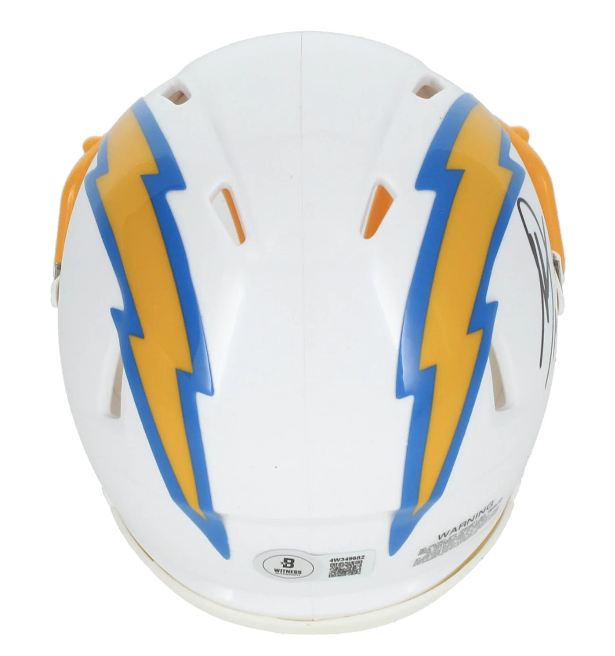 Antonio Gates Autographed Los Angeles Chargers Speed Mini Helmet Beckett Witnessed