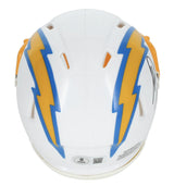 Antonio Gates Autographed Los Angeles Chargers Speed Mini Helmet Beckett Witnessed