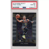 Trae Young Atlanta Hawks 2018 Panini Select RC #45 Trading Card PSA 10