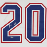 Juraj Slafkovsky Autographed Montreal Canadiens White Fanatics Breakaway Jersey Fanatics