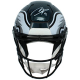 Makai Lemon Autographed Philadelphia Eagles Speedflex Authentic Helmet Beckett Witnessed