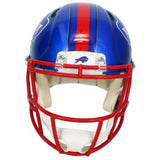 Josh Allen Autographed Buffalo Bills FLASH Speed Authentic Helmet Beckett Witnessed