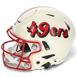 Brock Purdy Autographed San Francisco 49ers RETRO Speedflex Authentic Helmet Beckett Witnessed