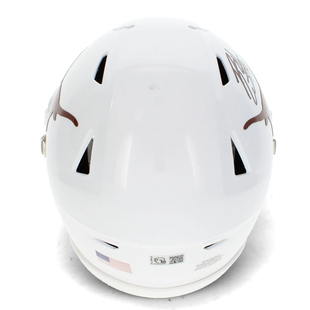 Roy Williams/Limas Sweed Dual Autographed Texas Longhorns Speedflex Midi Helmet GTSM Witnessed