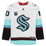 MATT BENIERS Autographed Seattle Kraken White Fanatics Breakaway Jersey FANATICS