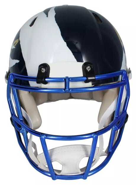 Jared Goff Autographed Detroit Lions/California Golden Bears ECC Custom Painted Ripped Speed Authentic Helmet Fanatics
