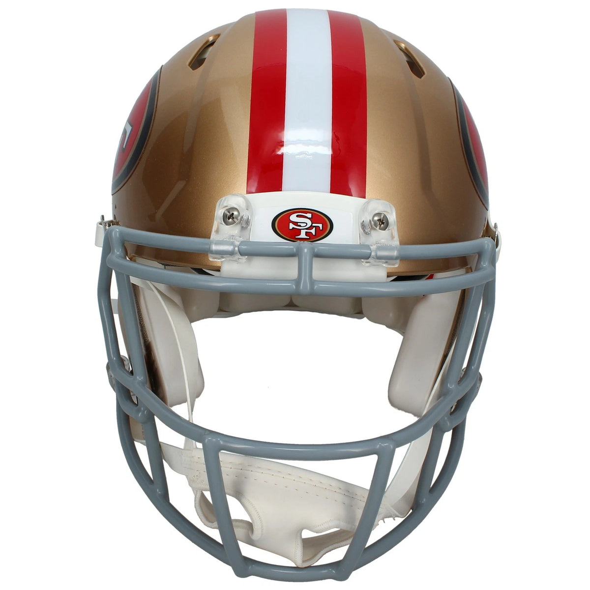 Nick Bosa Autographed San Francisco 49ers Speed Authentic Helmet Beckett Witnessed