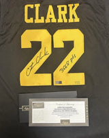 Caitlin Clark Autographed "3,668 Pts" Hawkeyes Final Four Jersey Panini LE 7/122