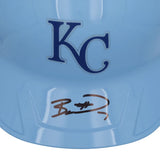 Bobby Witt Jr. Autographed Kansas City Royals Alternate Chrome Replica Batting Helmet Fanatics