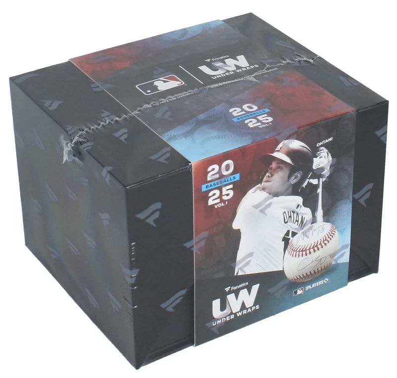 Under Wraps 2025 Volume 1 Autographed Official MLB Baseball Mystery Box Fanatics
