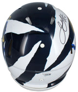 Jared Goff Autographed Detroit Lions/California Golden Bears ECC Custom Painted Ripped Speed Authentic Helmet Fanatics