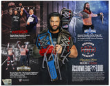 Roman Reigns Autographed WWE 1,000 Days as Champion 11" x 14" Photograph LE 1000 Faanatics