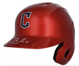 Jose Ramirez Autographed Cleveland Guardians Alternate Chrome Replica Batting Helmet Fanatics