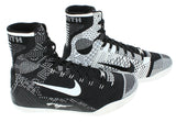 Kobe Bryant Autographed Black/White Nike Elite IX "Black History Month" Shoes Panini