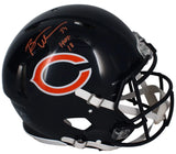 Brian Urlacher Autographed/Inscribed "HOF '18" Chicago Bears Speed Authentic Helmet Beckett Witnessed