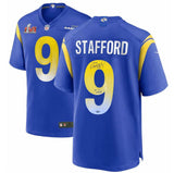 MATTHEW STAFFORD Los Angeles Rams Super Bowl LVI Champions Autographed Nike Game Jersey with "SB LVI Champs" Inscription FANATICS