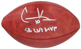Cooper Kupp Autographed/Inscribed "SB LVI MVP" Los Angeles Rams SB LVI Champs Logo Official Wilson Duke Football Fanatics