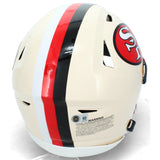 Brock Purdy Autographed San Francisco 49ers RETRO Speedflex Authentic Helmet Beckett Witnessed