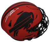 Josh Allen Autographed Buffalo Bills RAVE Speedflex Authentic Helmet Beckett