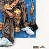 Shai Gilgeous-Alexander Autographed Oklahoma City Thunder "MVP" 16" x 20" Photo Collage LE 102 Panini