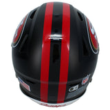 Nick Bosa Autographed San Francisco 49ers Black Rivalries Speedflex Authentic Helmet Beckett Witnessed