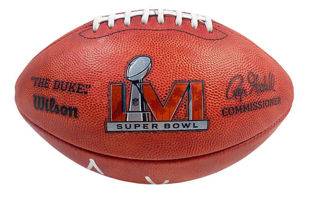 Cooper Kupp Autographed/Inscribed "SB LVI Champs" Los Angeles Rams SB LVI Champs Logo Official Wilson Duke Football Fanatics