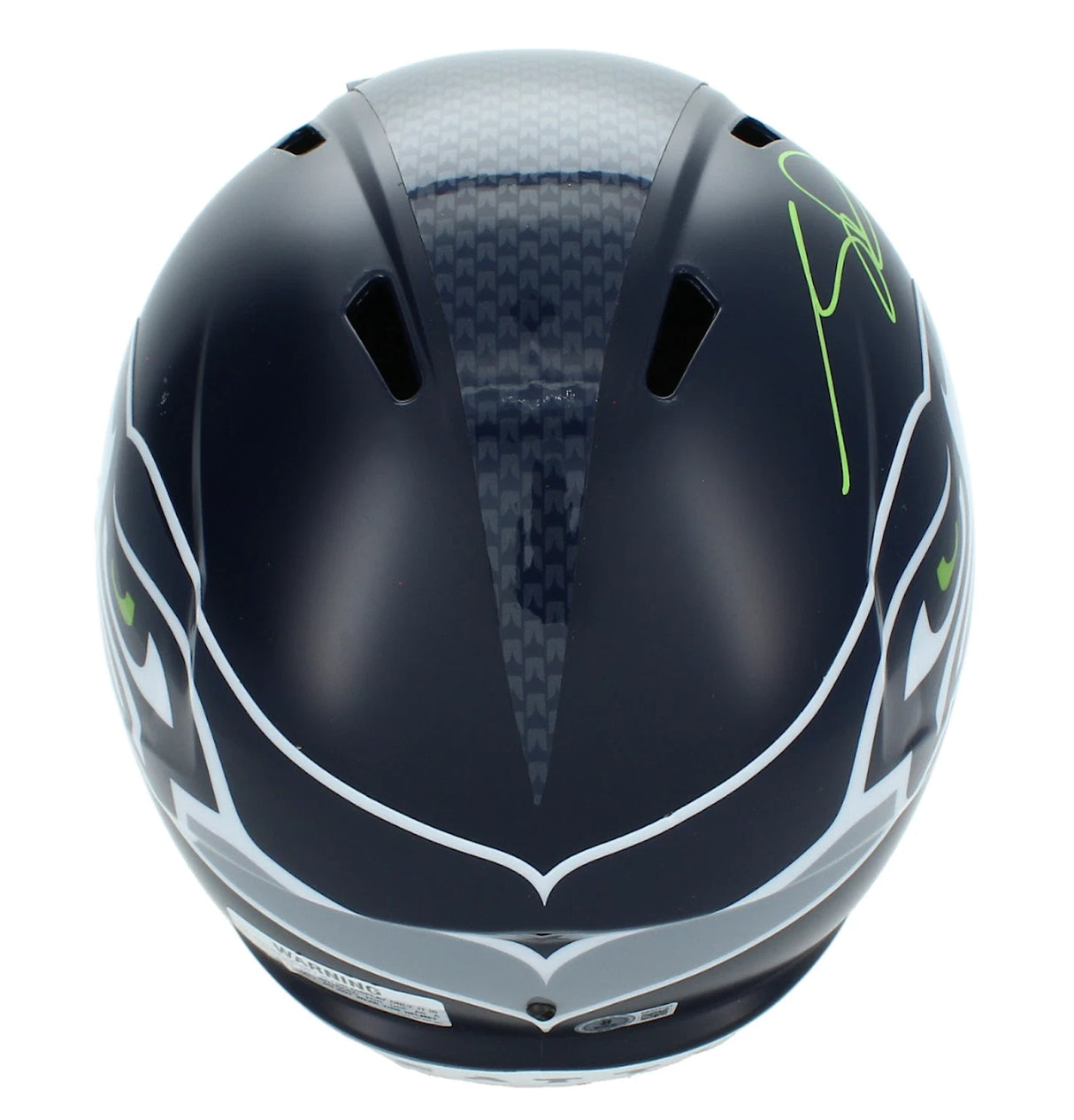 Sam Darnold Autographed (in Green) Seattle Seahawks Speed Full Size Helmet Beckett Witnessed