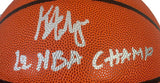 Jonathan Kuminga Golden State Warriors Autographed/Inscribed "22 NBA CHAMP" Wilson Indoor/Outdoor Basketball Fanatics