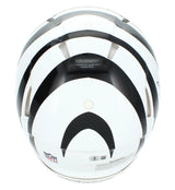 Chase Brown Autographed Cincinnati Bengals 2022 White Alternate Speed Authentic Helmet Beckett Witnessed