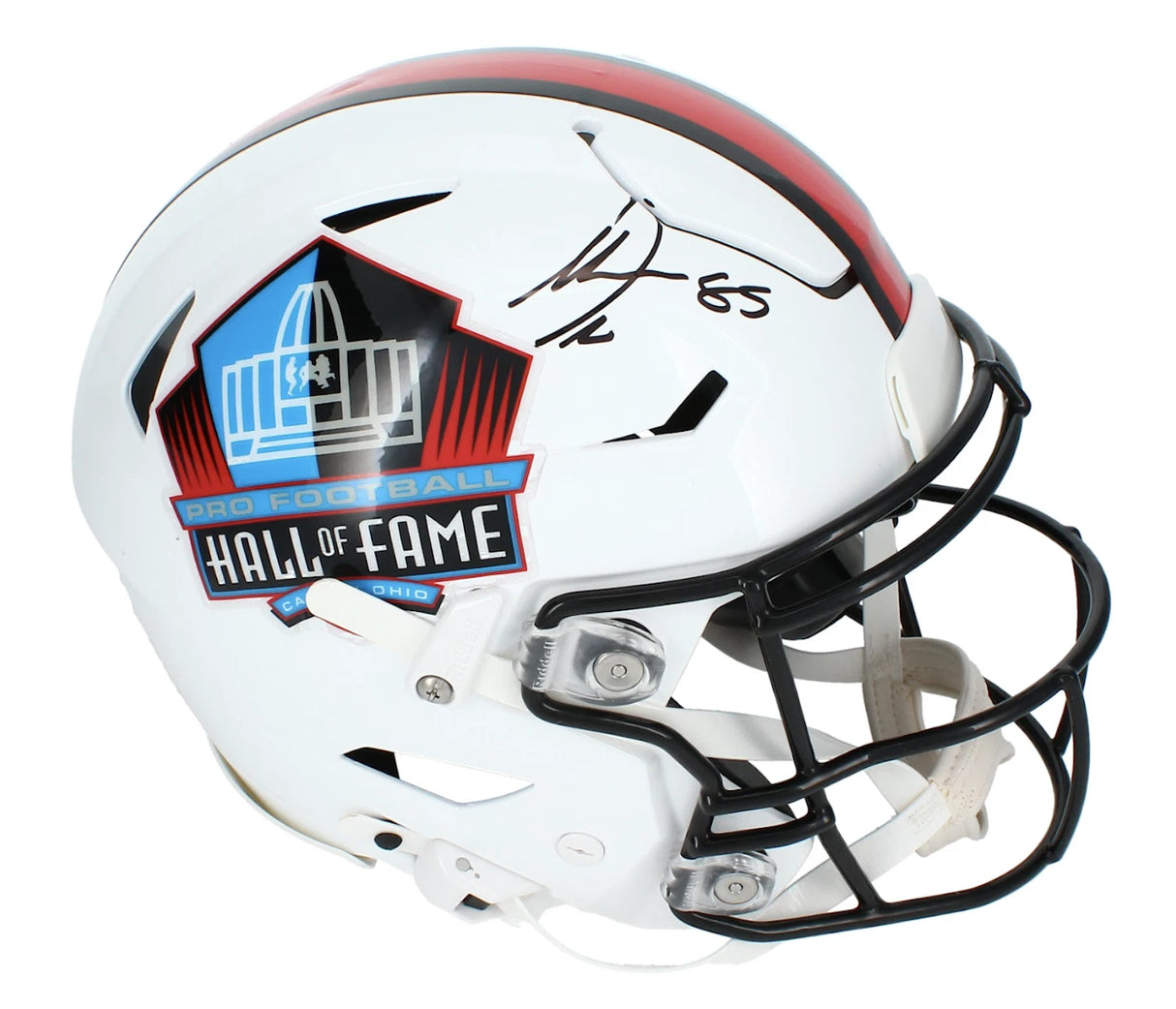 Antonio Gates Autographed Hall of Fame Logo Speedflex Authentic Helmet Beckett Witnessed