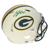 Eddie Lacy Autographed Green Bay Packers Rivalries Speed Authentic Helmet Beckett Witnessed
