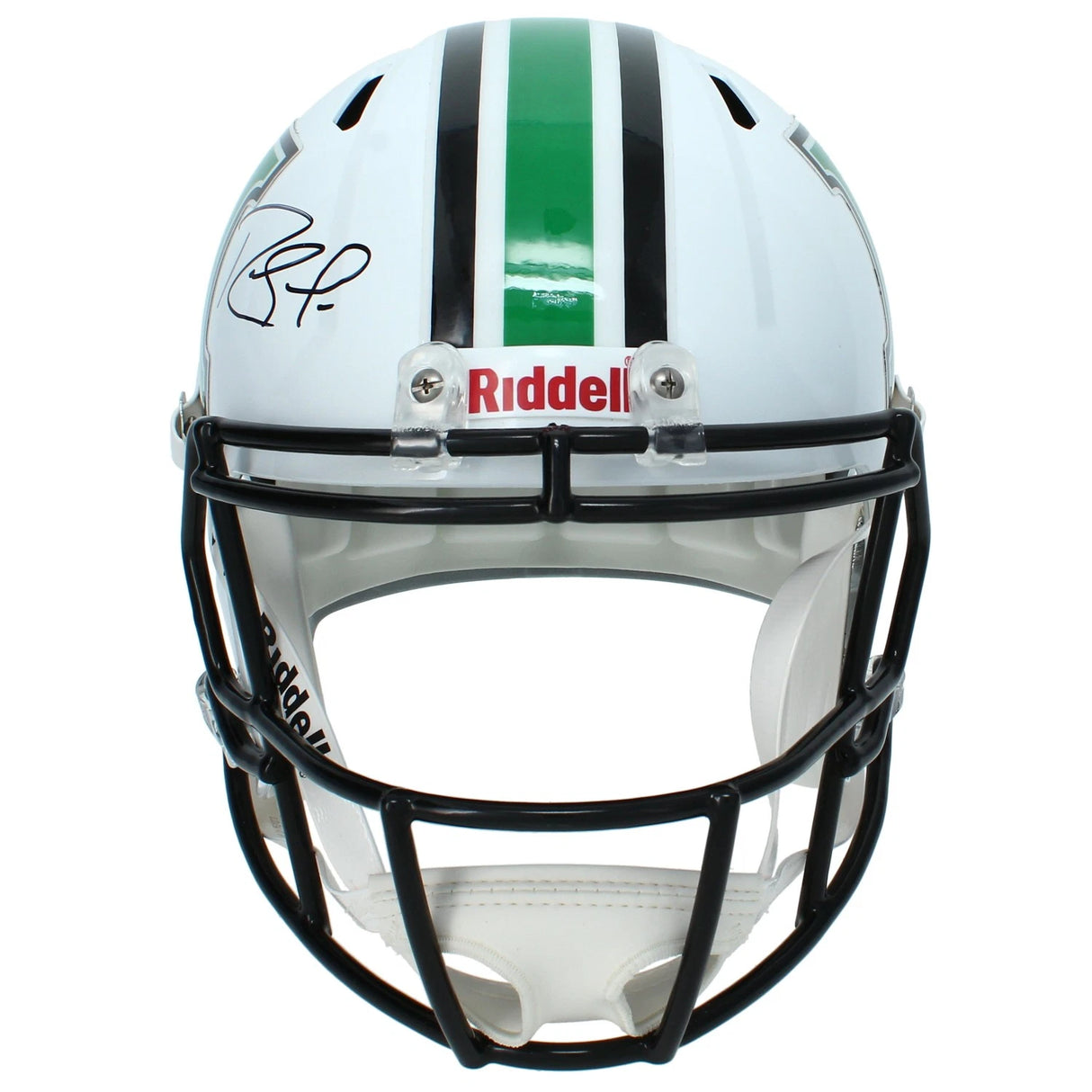 Randy Moss Autographed Marshall Thundering Herd Speed Full Size Helmet Beckett Witnessed