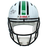 Randy Moss Autographed Marshall Thundering Herd Speed Full Size Helmet Beckett Witnessed