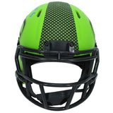 Jadarian Price Autographed Seattle Seahawks RAVE Speed Mini Helmet Beckett Witnessed