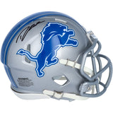 D'ANDRE SWIFT Autographed Detroit Lions Speed Mini Helmet FANATICS