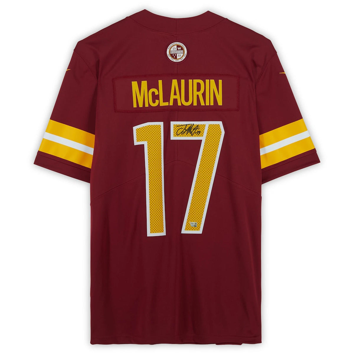 Terry McLaurin Autographed Washington Commanders Burgundy Nike Game Jersey Fanatics