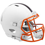 Cleveland Browns NFL Riddell Flat White Matte Revolution Speed Replica Helmet