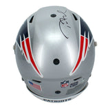 Tom Brady / Rob Gronkowski Dual Autographed New England Patriots Speedflex Authentic Helmet Fanatics